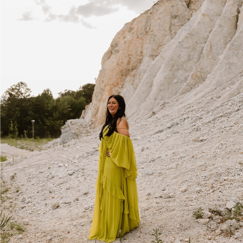 ASOS Vibrant Yellow Maxi Dress